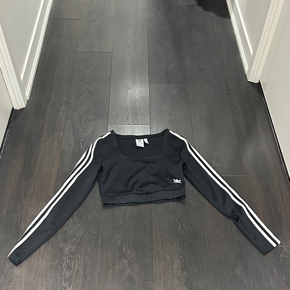 adidas women’s cropped long sleeve - Picture 1 of 1